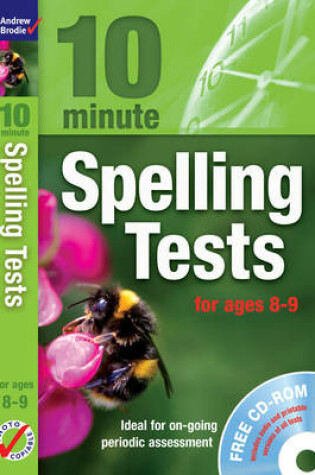Cover of Ten Minute Spelling Tests for Ages 8-9