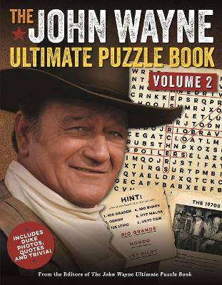 Book cover for The John Wayne Ultimate Puzzle Book Volume 2