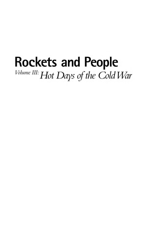 Cover of Rockets and People, Volume II