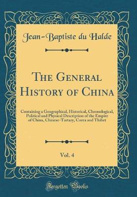 Book cover for The General History of China, Vol. 4