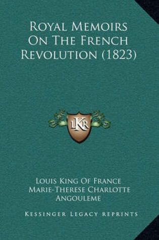 Cover of Royal Memoirs on the French Revolution (1823)