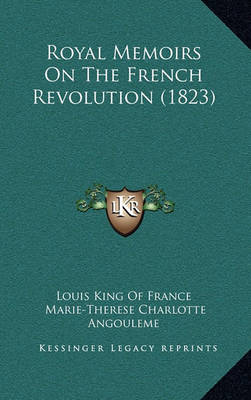 Cover of Royal Memoirs on the French Revolution (1823)