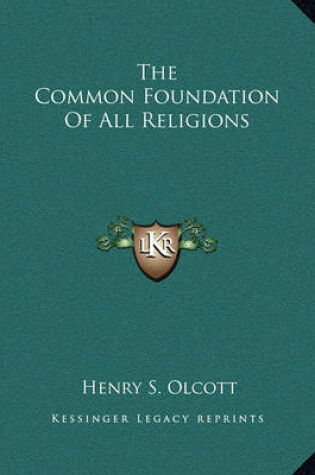 Cover of The Common Foundation of All Religions