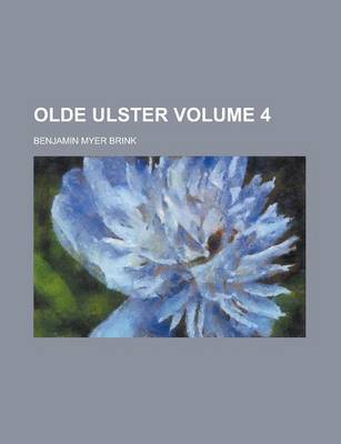 Book cover for Olde Ulster Volume 4