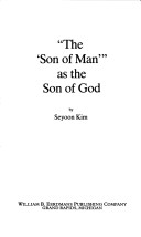 Book cover for The 'Son of Man' as the Son of God