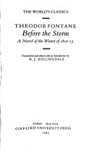 Book cover for Before the Storm