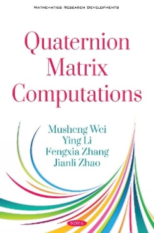 Cover of Quaternion Matrix Computations