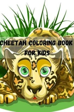 Cover of Cheetah Coloring book for kids
