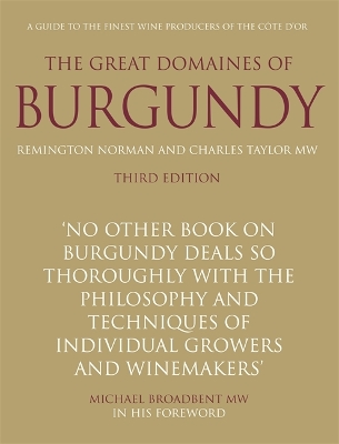 Book cover for The Great Domaines of Burgundy: revised edition