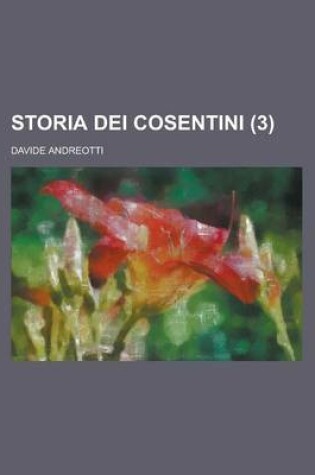 Cover of Storia Dei Cosentini (3)