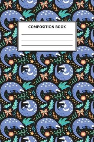 Cover of Composition Notebook for Pangolin Lovers
