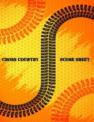 Book cover for Cross Country Score Sheet