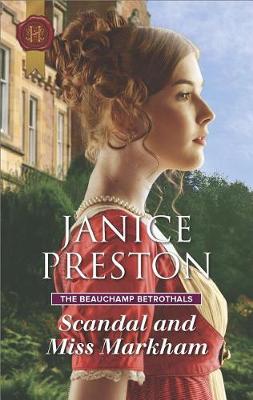 Book cover for Scandal and Miss Markham