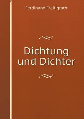 Book cover for Dichtung und Dichter