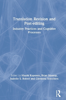 Cover of Translation Revision and Post-editing