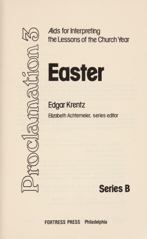 Book cover for Easter