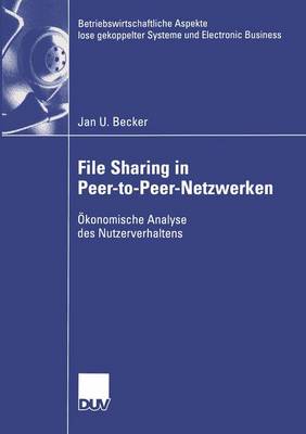 Cover of File Sharing in Peer-to-Peer-Netzwerken