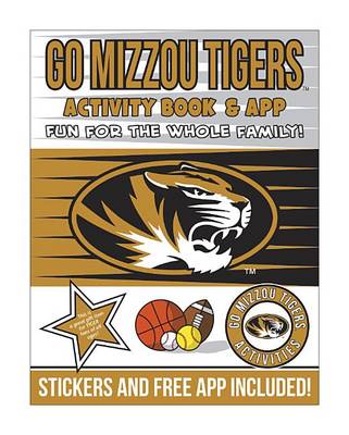 Book cover for Go Mizzou Tigers Activity Book & App