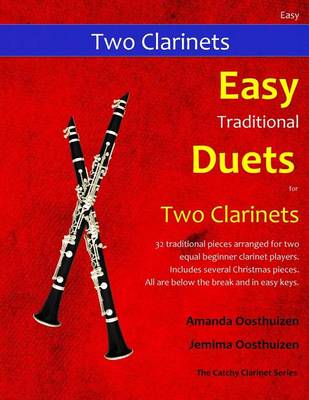 Book cover for Easy Traditional Duets for Two Clarinets