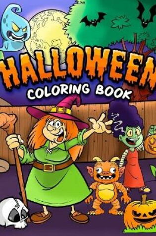 Cover of Halloween Coloring Book