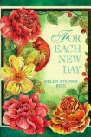 Cover of For Each New Day