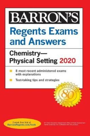 Cover of Regents Exams and Answers: Chemistry--Physical Setting 2020