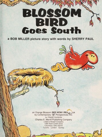 Book cover for Blossom Bird Goes South