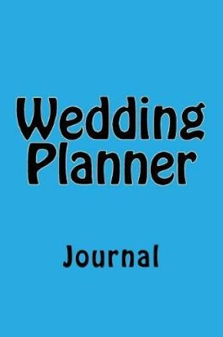 Cover of Wedding Planner