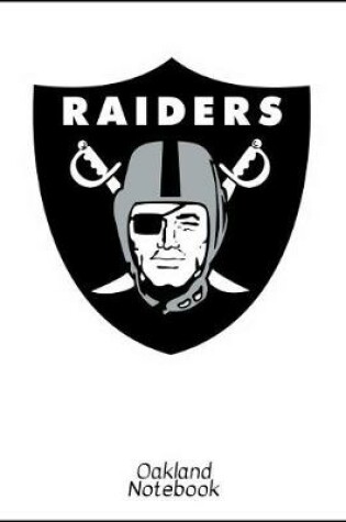 Cover of Raiders Oakland Notebook