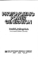 Book cover for Photovoltaic Power Generation