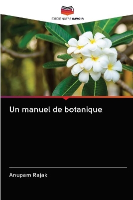 Book cover for Un manuel de botanique