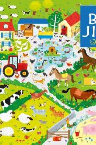 Cover of Usborne Book and Jigsaw On the Farm