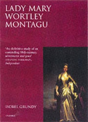 Book cover for Lady Mary Wortley Montagu