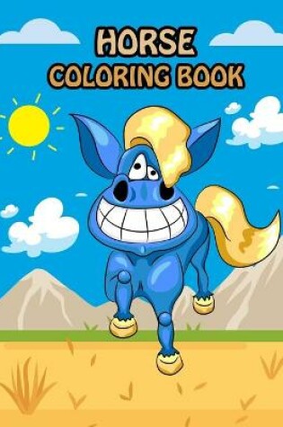 Cover of Horse Coloring Book