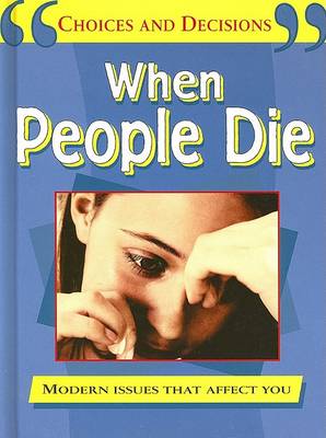 Book cover for When People Die