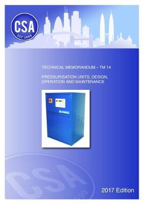 Book cover for TM 14 Pressurisation Units, Design, Operation & Maintenance