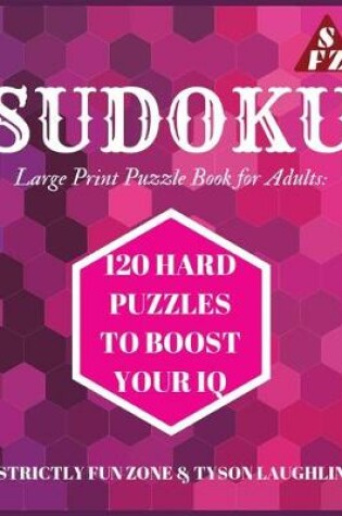 Cover of Sudoku Large Print Puzzle Book for Adults