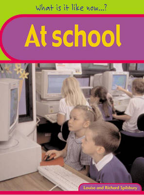 Book cover for What is it like? At School Paperback