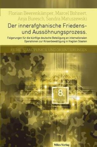 Cover of Der innerafghanische Friedens- und Aussöhnungsprozess