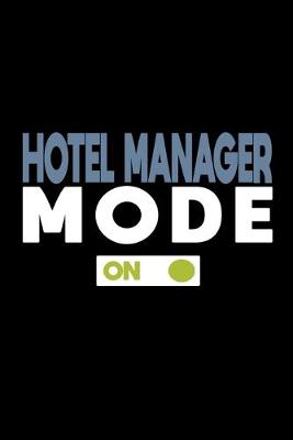 Book cover for Hotel manager mode on