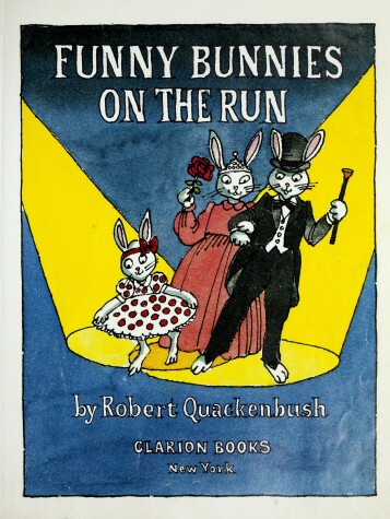 Book cover for Funny Bunnies on the Run