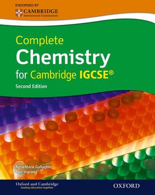 Book cover for Complete Chemistry for Cambridge IGCSE with CD-ROM