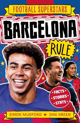 Book cover for Football Superstars: Barcelona Rule