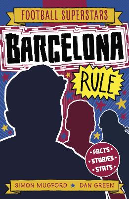 Book cover for Football Superstars: Barcelona Rule