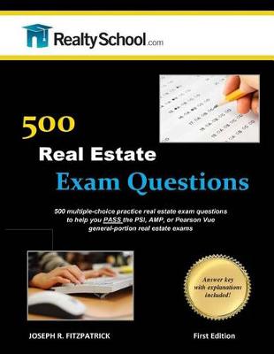 Book cover for 500 Real Estate Exam Questions