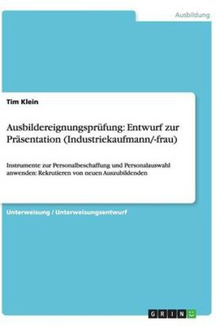 Cover of Ausbildereignungspr�fung