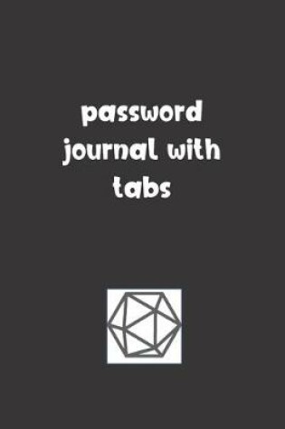 Cover of Password Journal With Tabs
