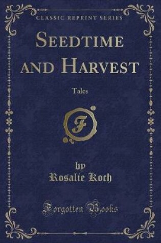 Cover of Seedtime and Harvest