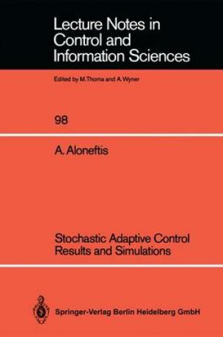 Cover of Stochastic Adaptive Control Results and Simulations