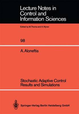 Cover of Stochastic Adaptive Control Results and Simulations